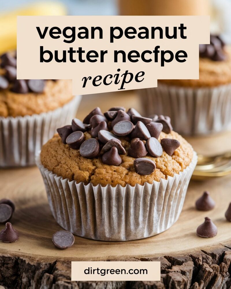 Vegan Peanut Butter Muffin Recipe