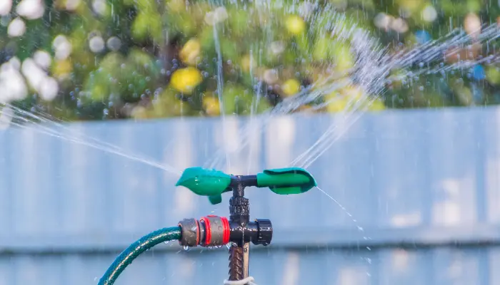 Automatic watering system garden