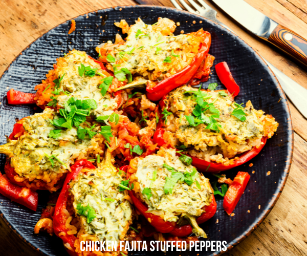 Chicken Fajita Stuffed Peppers