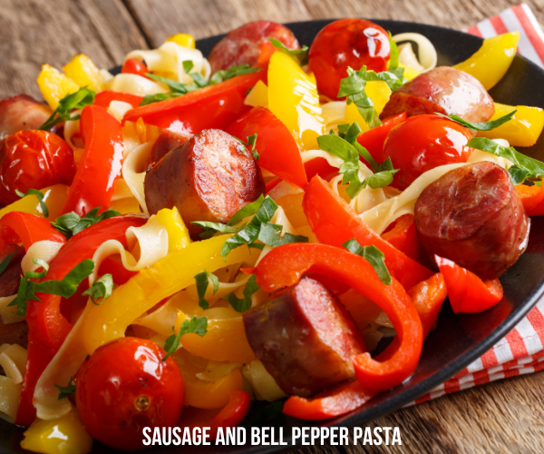 Sausage and Bell Pepper Pasta