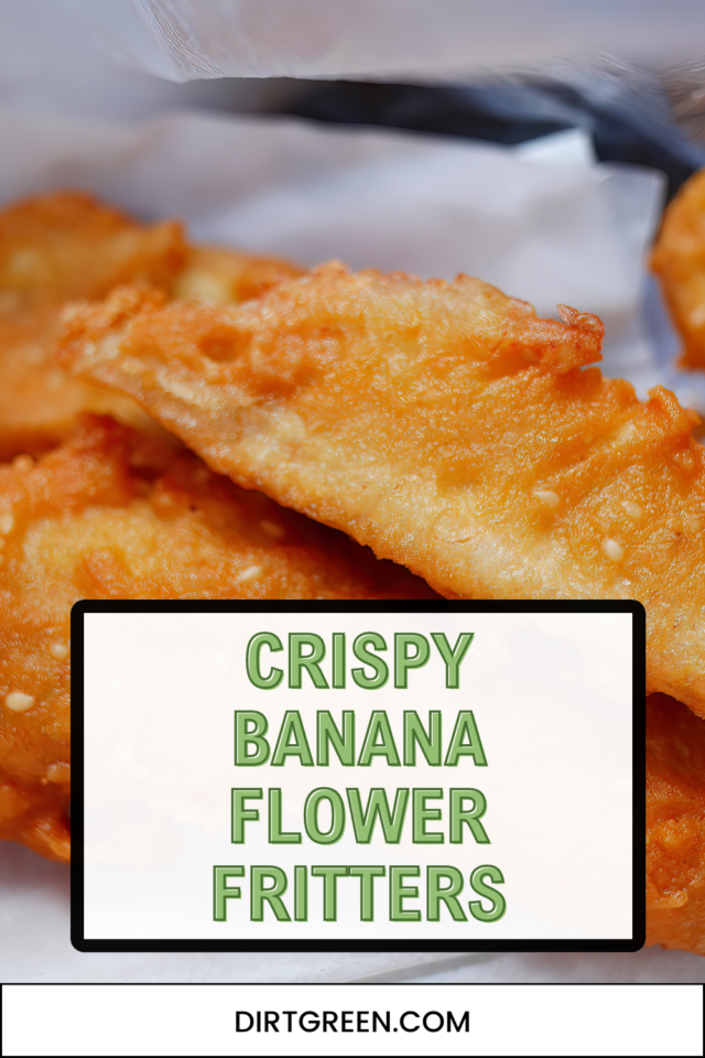 Crispy Banana Flower Fritters