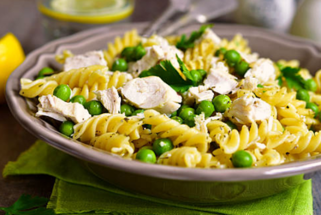 Lemony Green Bean Pasta Salad