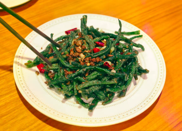 Spicy Szechuan Green Beans