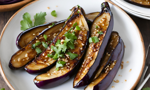 Miso-Glazed Eggplant