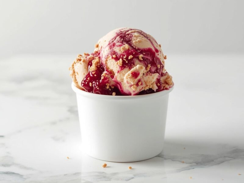 Cherry Cheesecake Ice Cream