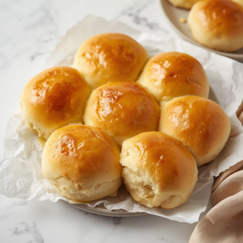 Homemade Honey Butter Rolls