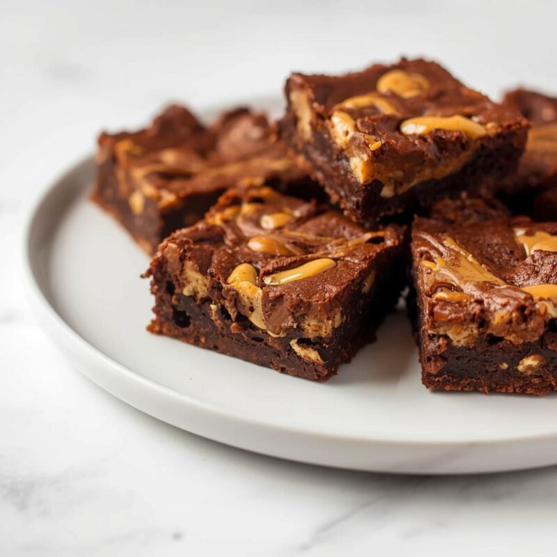 Peanut Butter Brownies