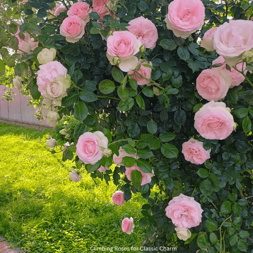 Climbing Roses for Classic Charm