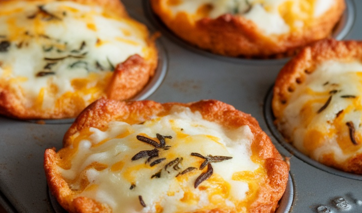Breakfast Muffins with Cheese