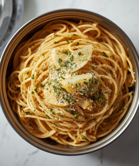 Lemon Garlic Pasta Recipe