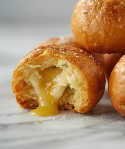 Garlic Cheese Bombs