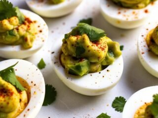 Guacamole Deviled Eggs Recipe