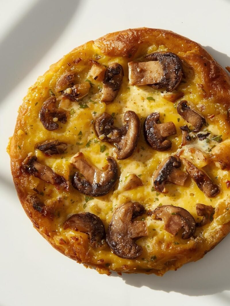 How to Make a Mushroom Frittata Recipe Easy