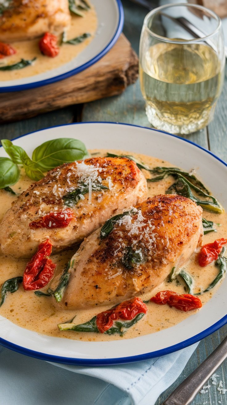 Creamy Tuscan Chicken