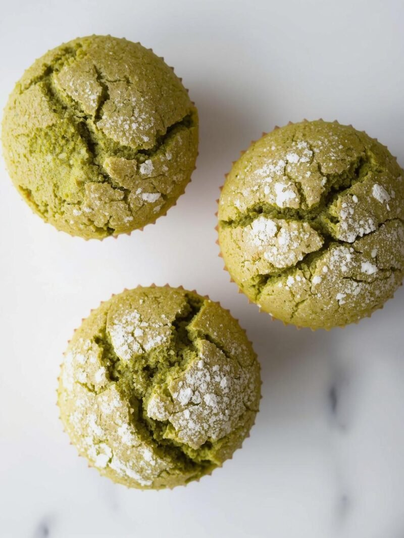 Matcha Green Tea Muffins
