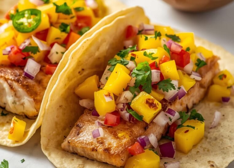 Must-Try Fish Tacos with Fresh Mango Salsa Recipe