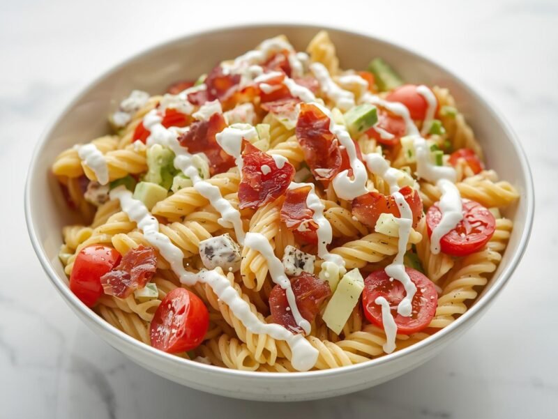 BLT Pasta Salad Bowl