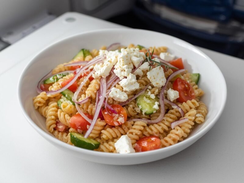 Greek Orzo With Feta