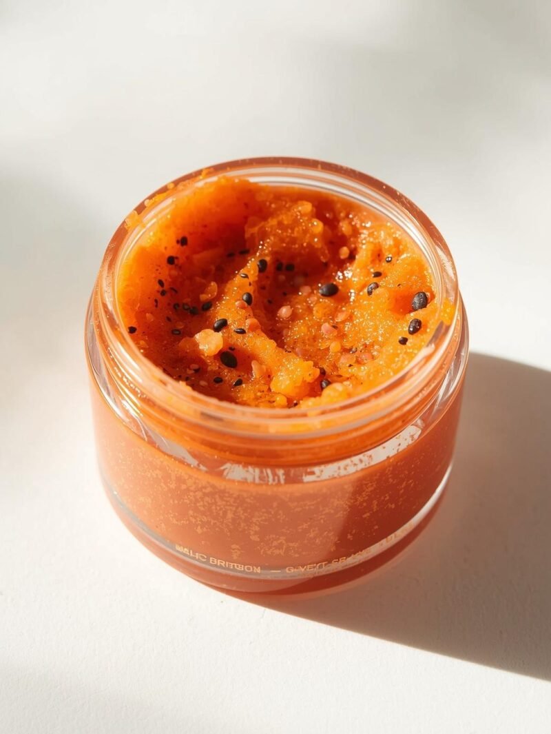 Orange Poppy Seed Scrub
